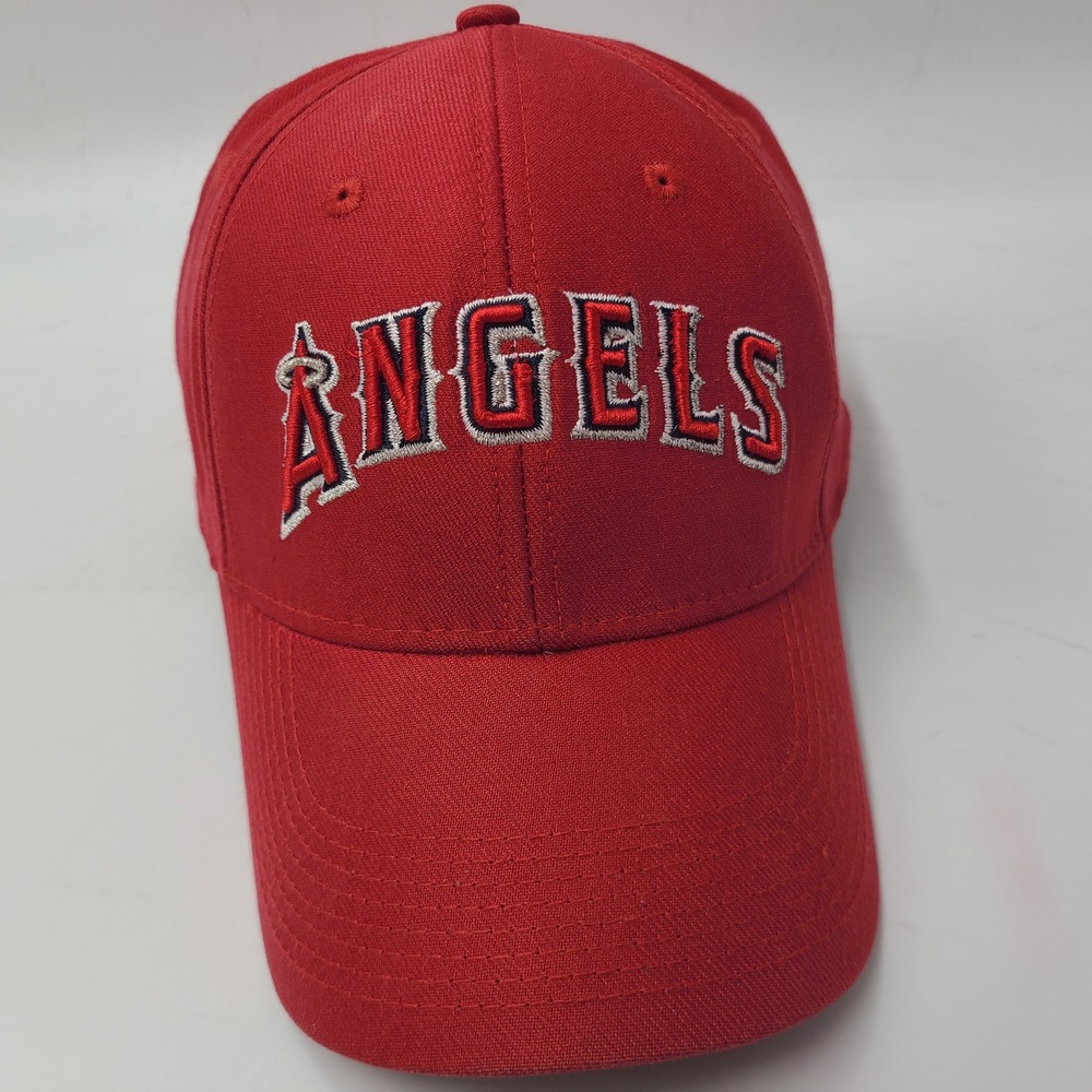 Los Angeles Angels Hat Nike Fitted One Size Red MLB Baseball Anaheim Logo Men